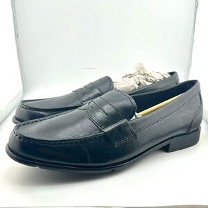 Rockport Black Loafers Size 9M